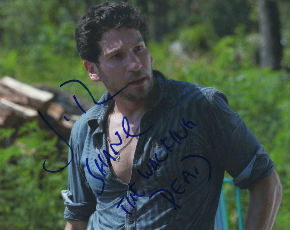 JON BERNTHAL SIGNED AUTOGRAPH 8x10 Photo Poster painting - SHANE WALSH THE WALKING DEAD, RARE