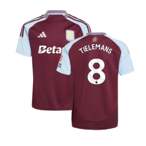 Aston Villa Youri Tielemans 8 Home Trikot 2024-2025