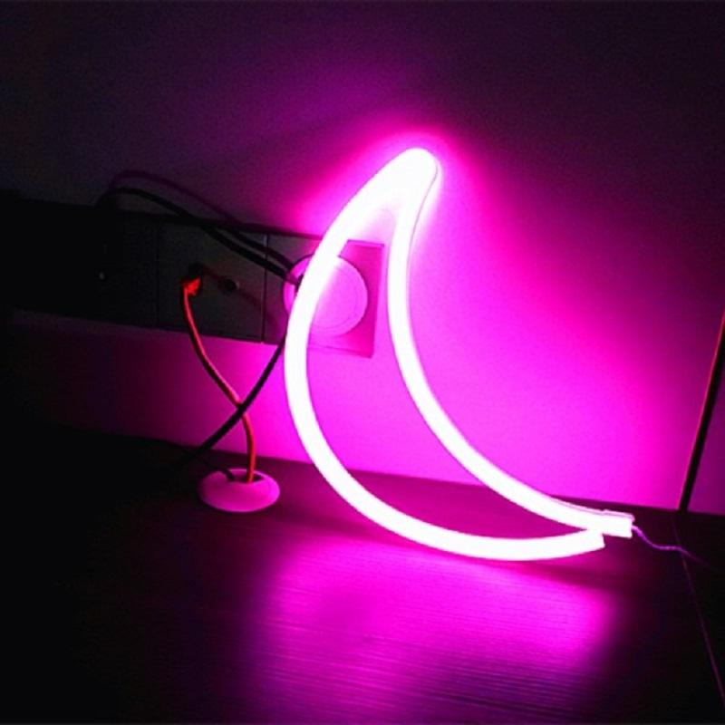 

LED Moon Shaped Neon Lights Room Party Decoration, 501 Original