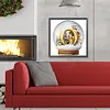 uk.everydayedeals (Limited Stock)Diamond Painting - Full Round - Christmas Crystal Ball O(30*30cm)
