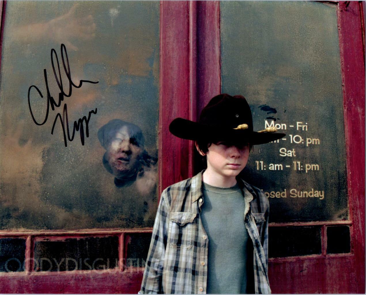 Chandler Riggs autographed 8x10 Picture signed Photo Poster painting and COA