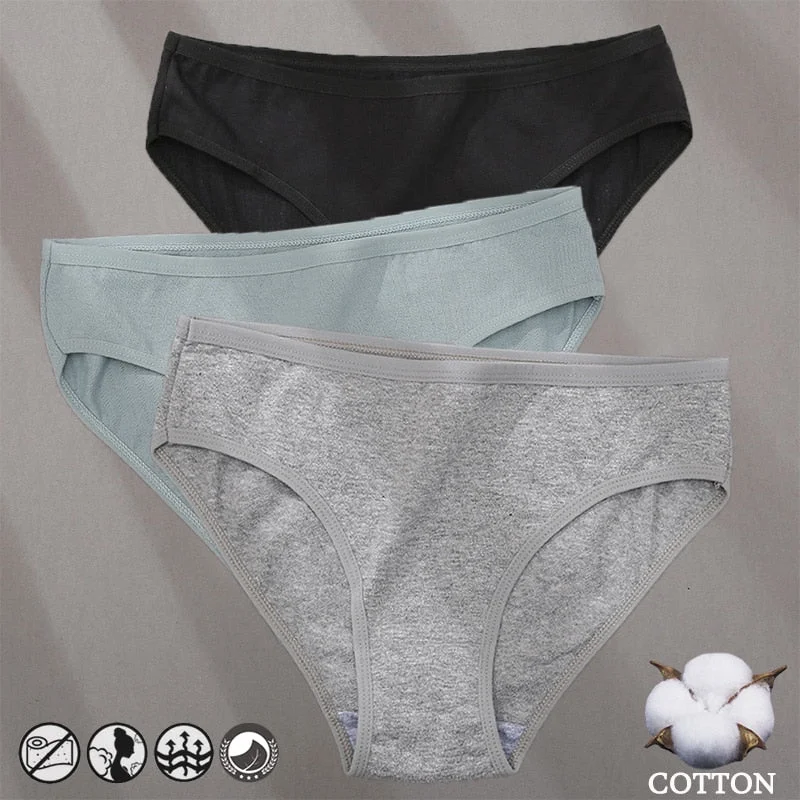 Cotton Panties Jacquard Design Pattern Women Panties Underwear Sexy Female Lingerie Briefs Solid Color Intimate Pantys for Woman