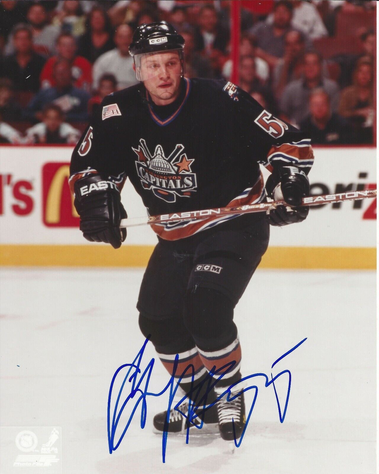 Sergei Gonchar Autographed 8x10 Washington Capitals Shipping B623