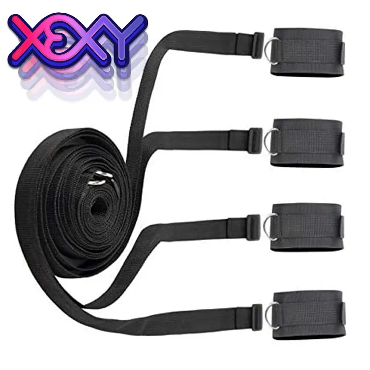 pornhint Pornhint Bed Bondage Restraint Kit Mens Womens Adult Sex Toy XEXY BDSM + BDSM