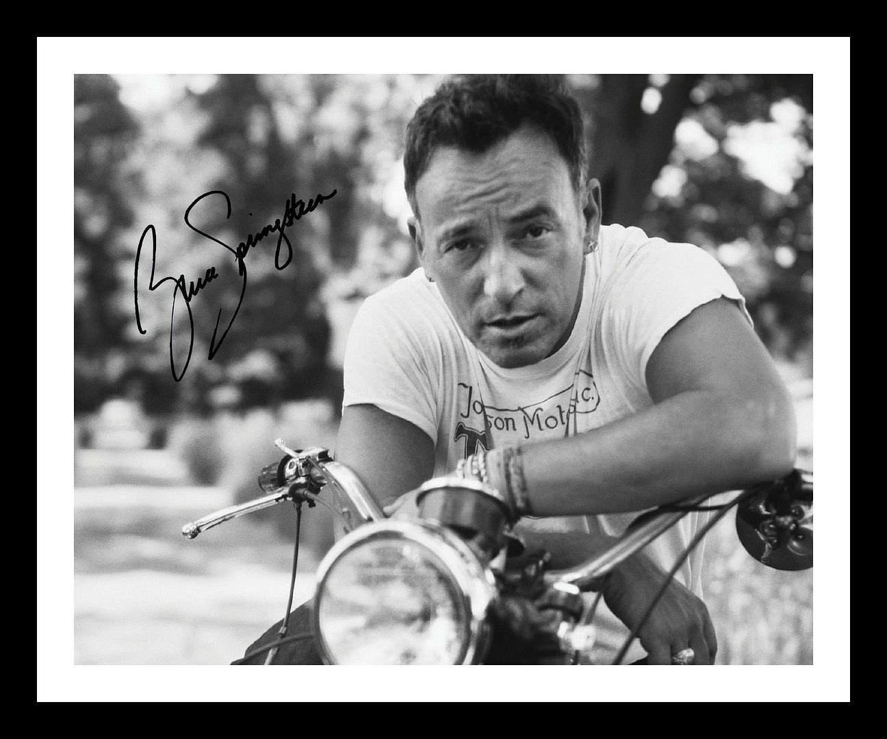 Bruce Springsteen Autograph Signed & Framed Photo Poster painting