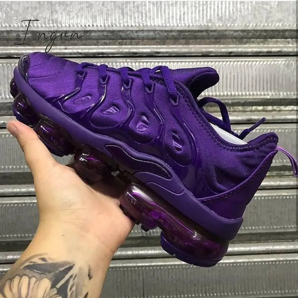 Ingvn - Plus Air Cushion Purple Sneakers / 5