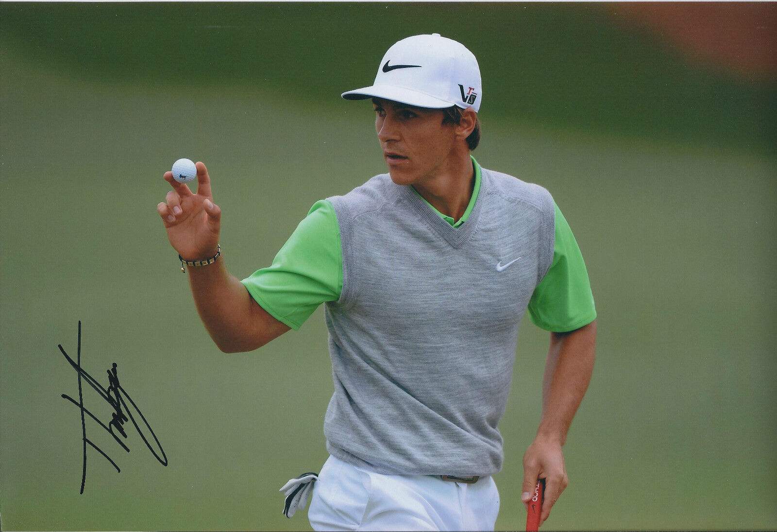 Thorbjorn OLESEN SIGNED Autograph 12x8 Photo Poster painting AFTAL COA European Tour WINNER