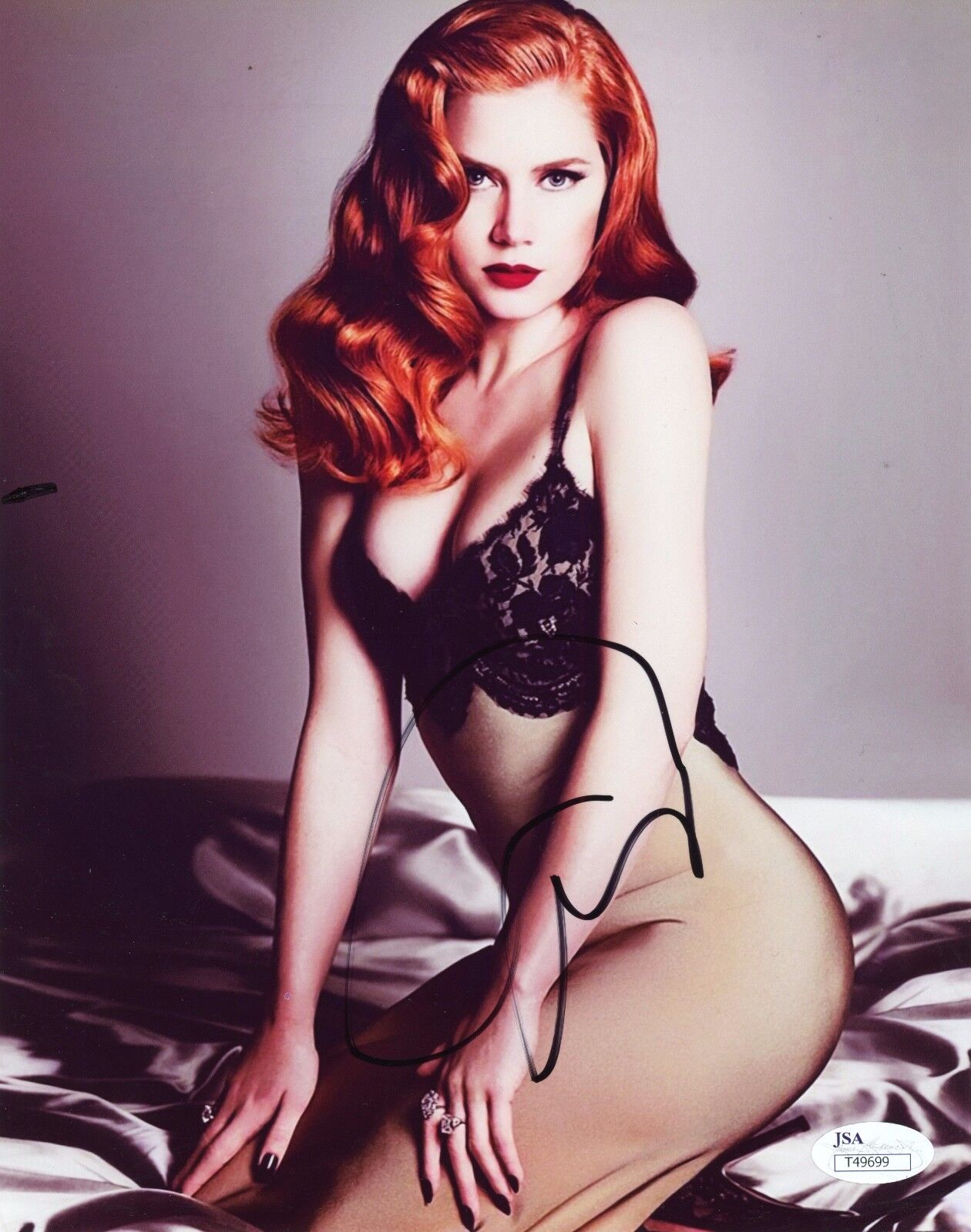 ~~ AMY ADAMS Authentic Hand-Signed LOIS LANE - SUPERMAN