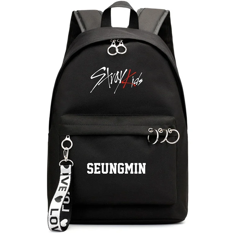 Maxident Stray Kids Backpack for Teenager Boy Girl Kpop Maniac 