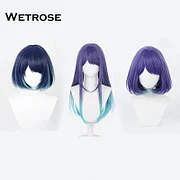 [Wetrose] In Stock Kurokawa Akane Wig Cosplay Oshi no Ko Long Short Kurogawa Hoshino Ai Blue Purple Violet Bob Straight Hair