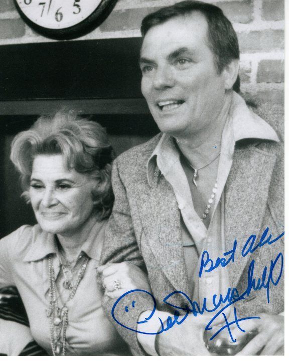 PETER MARSHALL Signed Autographed w/ ROSE MARIE Photo Poster painting