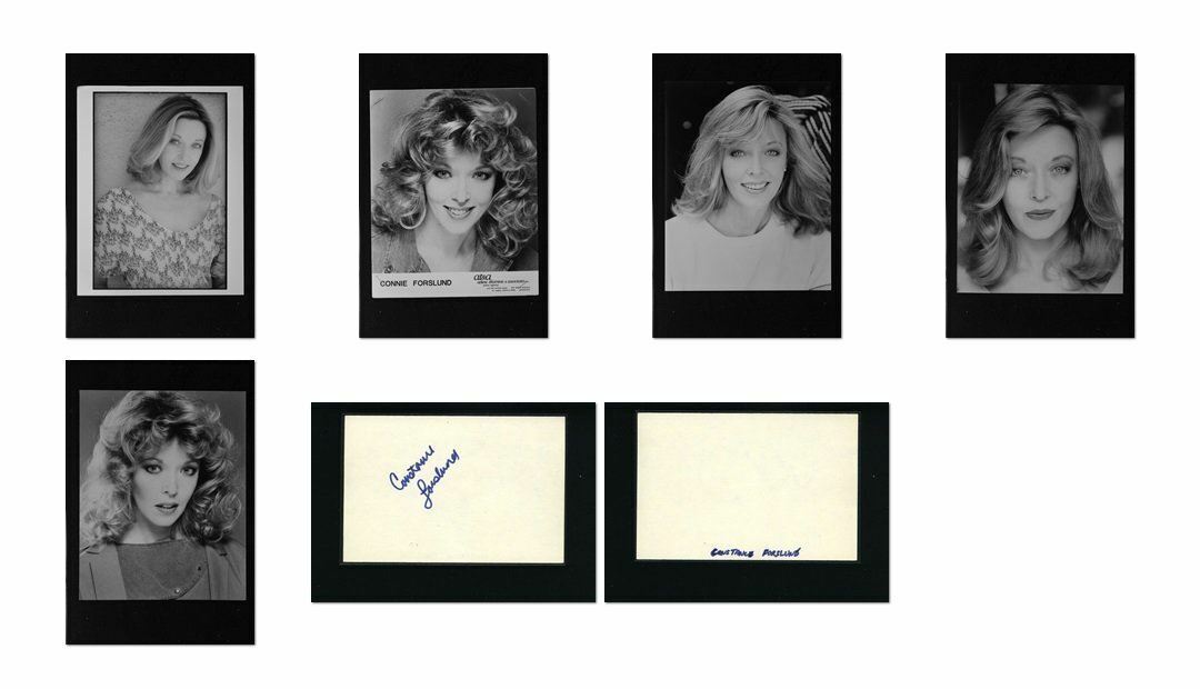 Connie Forslund - Signed Autograph and Headshot Photo Poster painting set - River's Edge