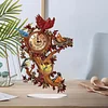 Diamond Painting Acrylic Birds House  Clock Ornament