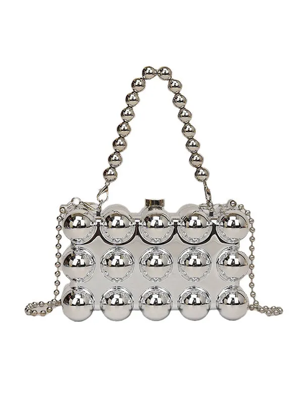 Beaded Geometric Shiny Bags Accessories Crossbody Bags Handbags