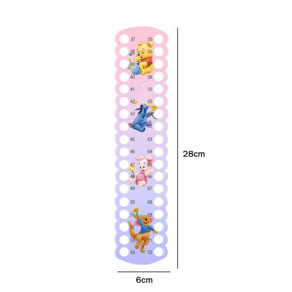 Cartoon Bear Embroidery Floss Organizer Cross Stitch Thread Holder Board