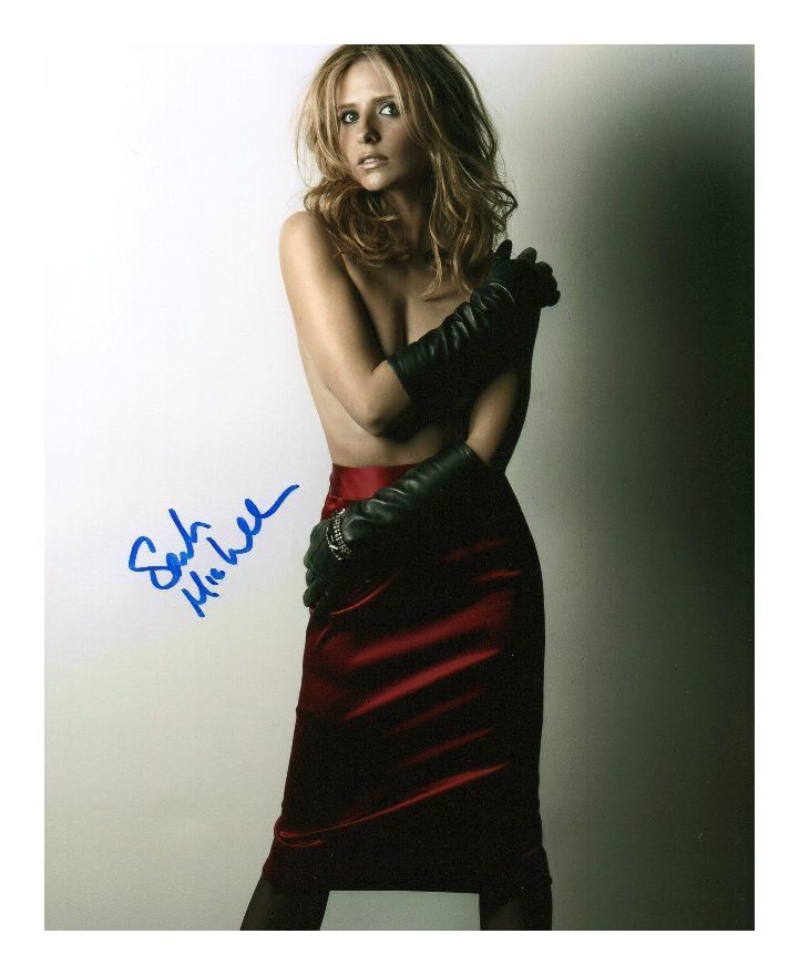 SARAH MICHELLE GELLAR AUTOGRAPHED SIGNED A4 PP POSTER Photo Poster painting PRINT 3