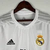 2015/2016 Retro Long Sleeve Real Madrid Home Football Shirt 1:1 Thai Quality