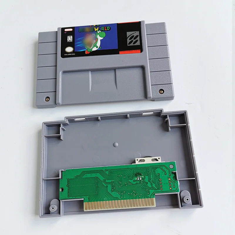 Super Mario World SNES For Super Nintendo SNES - 16 Bit US Version Game Cartridge
