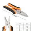 Multi-function Household Scissors Crimping Pliers Wire Stripper Wire Cutter