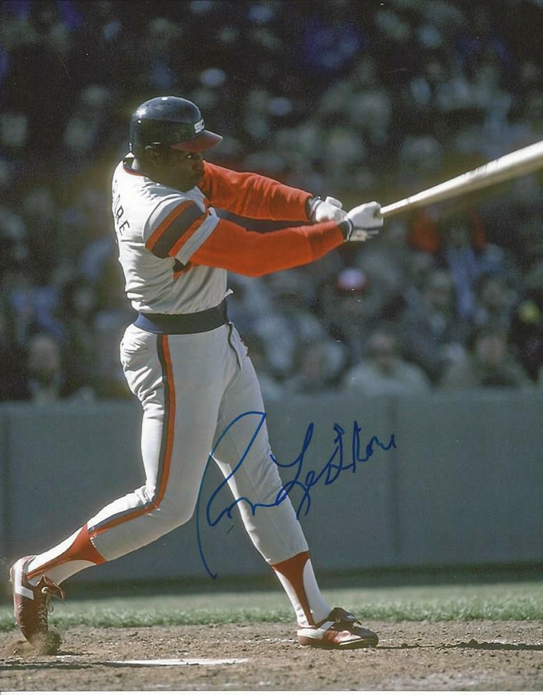 Ron LeFlore autographed 8x10 Chicago White Sox#5