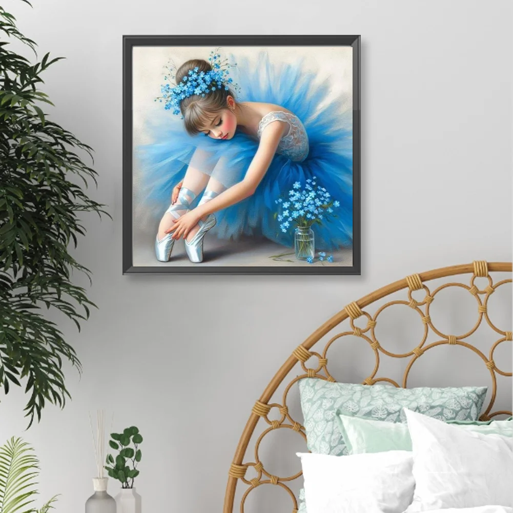 Diamond Painting - Full Round Drill - Ballet Girl(Canvas|40*40cm)