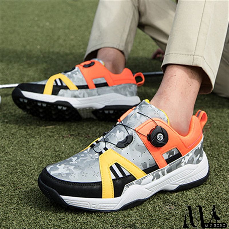 MidiSono - Men's Plus Size Casual Anti-skid Outdoor Golf Sneakers