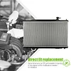 SCITOO Engine Cooling Radiator Assembly Compatible with Honda CR-V CRV 2007 2008 2009, L4 2.4.L Replaces# 2954