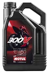 Motul 104129 300V Factory Line Road Racing 15W-50 Engine Oil 4T Full Synthetic Ester Core 4 Liter