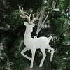 Blue Red White Velvet Elk Christmas Tree Hanging Decor
