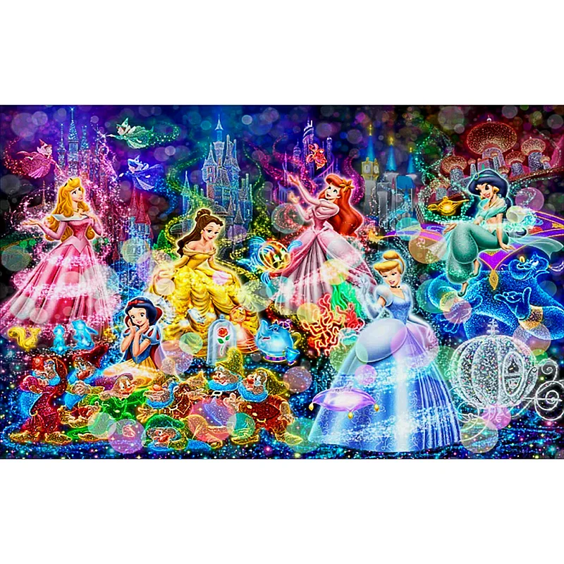 Disney Family - Full Round - Diamond Painting(110*50cm)