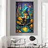 uk.everydayedeals (Limited Stock)Diamond Painting - Full Round - Pumpkin Lamp and Grandp(40*70cm)