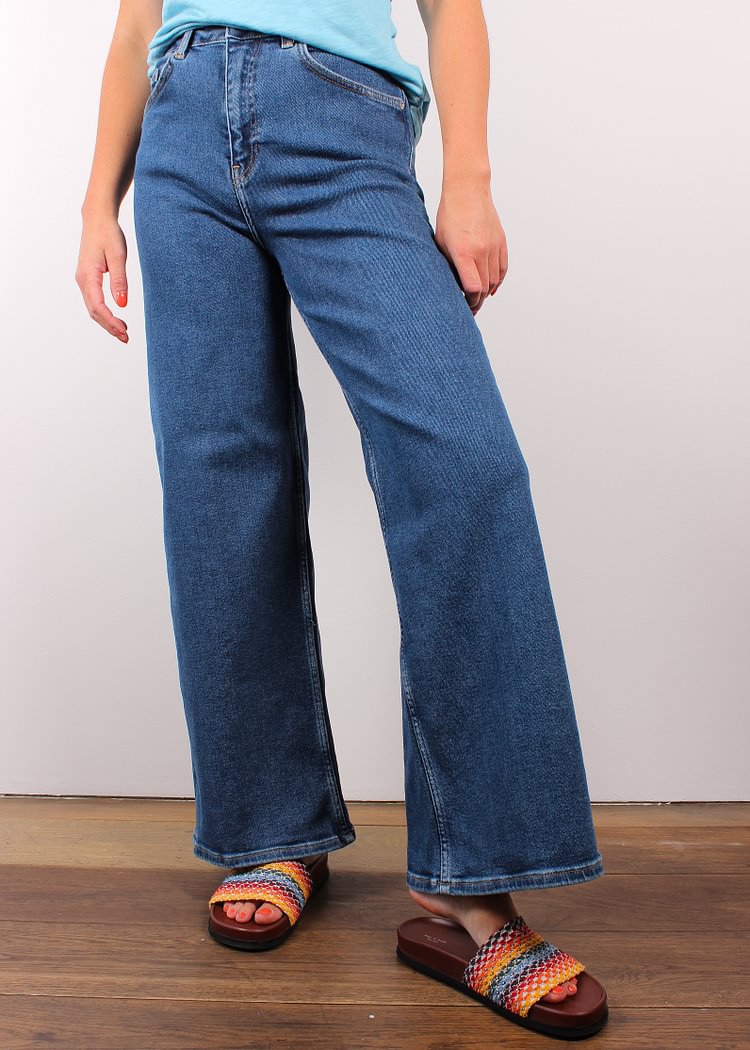 SLF Vilma Wide jeans in Topaz Blue