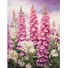 Diamond Painting -DIY Full Square Drill Foxglove Flower 