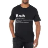 Bruh Definition Printed Men's Short Sleeves T-Shirt