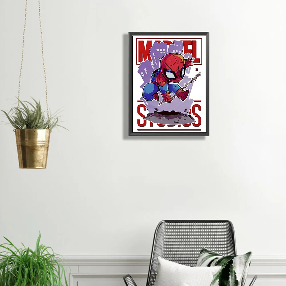 Full Square Diamond Painting 35*45cm - Superhero