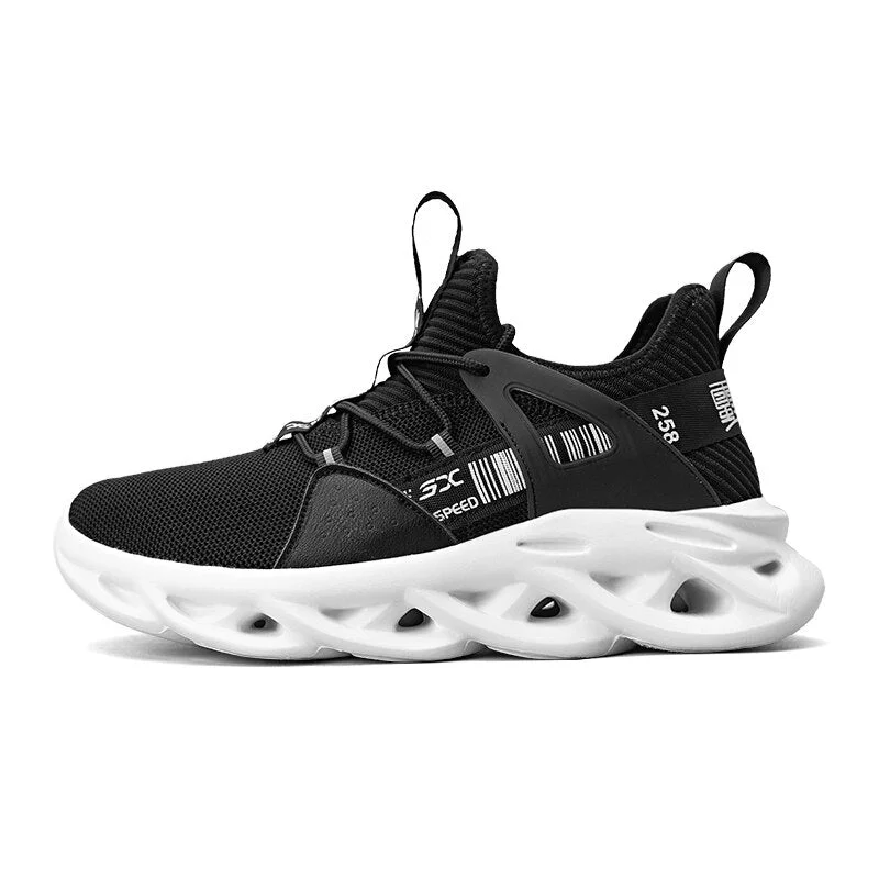 Men sneakers casual light breathable outdoor sports twist sole summer mesh large size 12 size white 2021 new running shoes