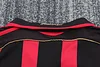 2006/2007 Retro Long Sleeve AC Milan Home Football Shirt 1:1 Thai Quality Kids Size