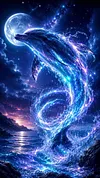 Luxury AB Velvet Diamond Painting Kit - Whale