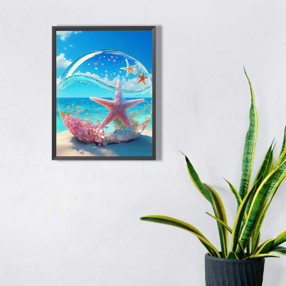 Diamond Painting - Full Round Drill - Beach(30*40cm)