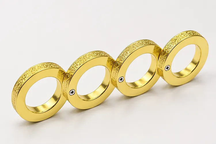 Metal Folding Finger Ring