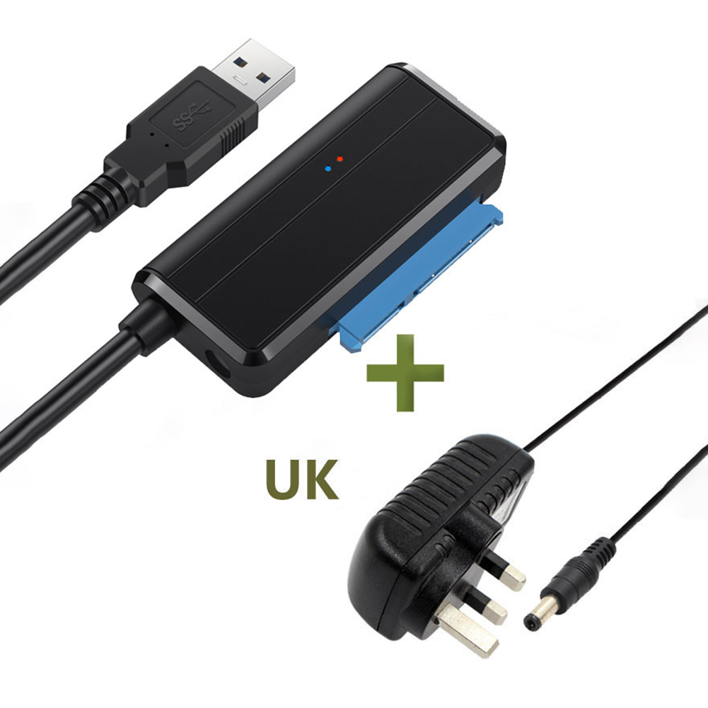 

USB 3.0 to SATA 7+15 Pin Hard Disk Adapter 2.5/3.5 inch HDD SSD Cable, Us, 501 Original