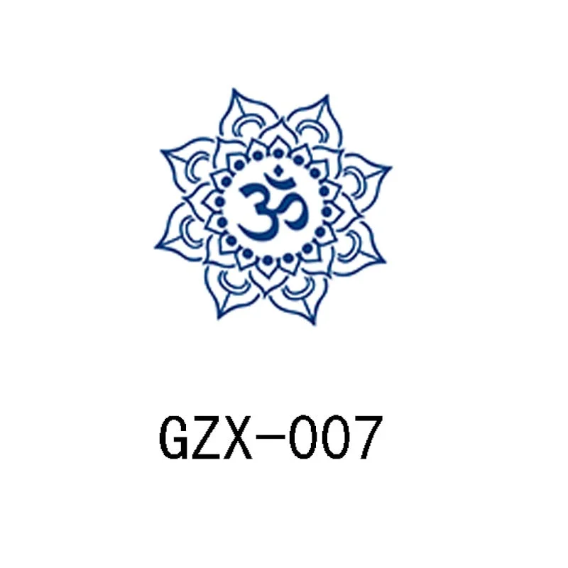 Herbal Semi-Permanent Tattoo Sticker Net Red Tattoo Sticker Waterproof Sweat Lasting Herbal Tattoo Sticker