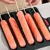 5 Grids Sausage Pan Hot Dog Maker Hot Dog Mold Pan for Outdoor Kitchen Breakfast