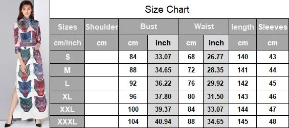 New Arrival Womens Stand Collar Sleeves Beaded Cartoons Printed Side Split Designer