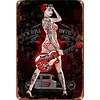 Young Women - Panneaux en &eacute;tain m&eacute;tallique(20*30cm/30*40cm) - Musique