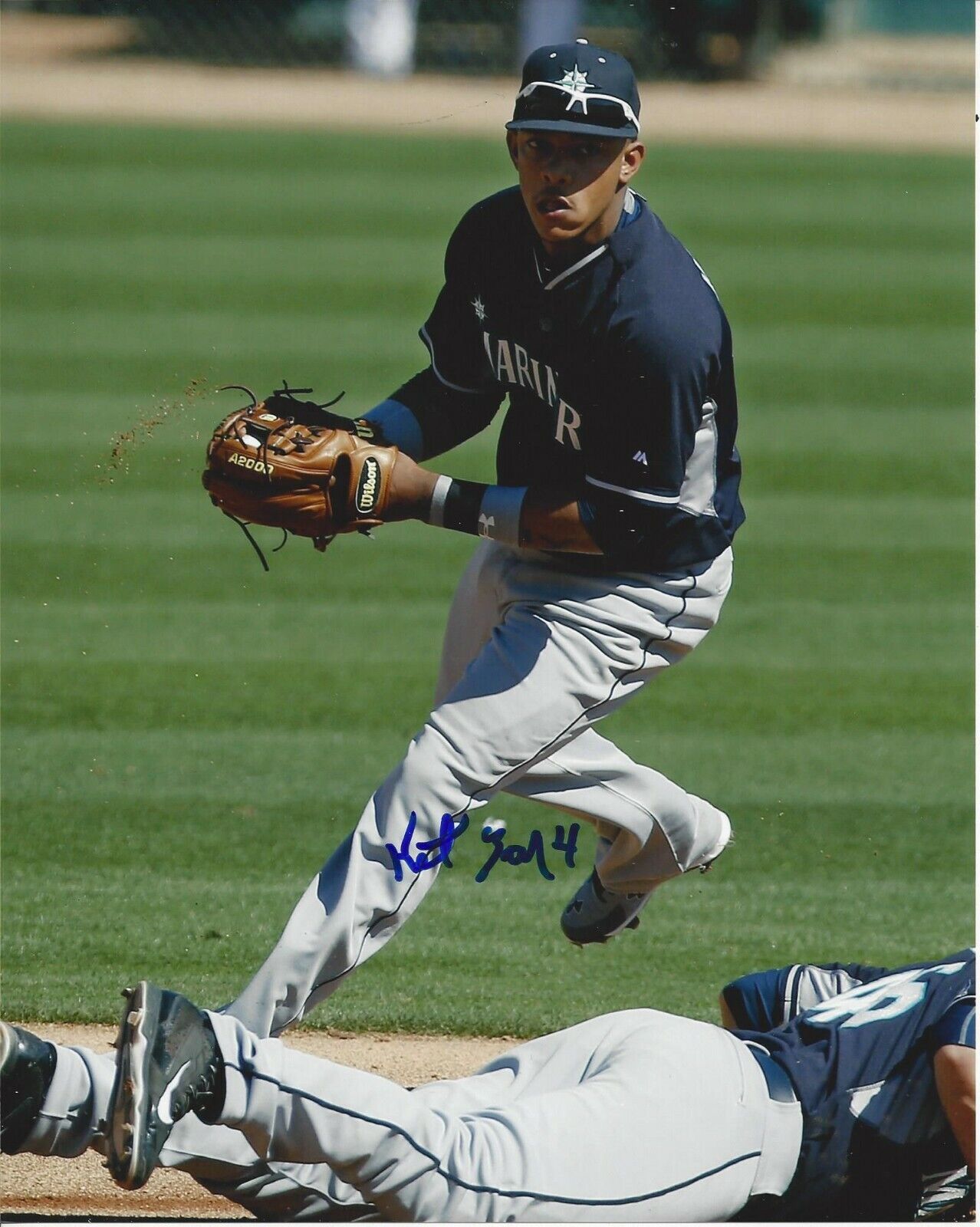 Ketel Marte Autographed 8x10 Seattle Mariners#S1119