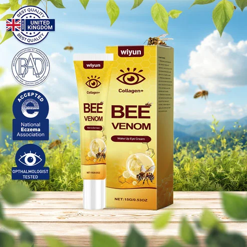 ✨Collagen+ Bee Venom Wake Up Eye Cream👍Dermatologist Approved⏰Last Day 50% Off