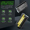 Noiposi Rechargeable Battery Pack for Xbox - 2 x 2600 mAh Xbox Series X Controller Battery Packs and Xbox Controller Charger - Accessory Kit for Xbox Series and Xbox One Controller - Xbox Charger Battery Pack