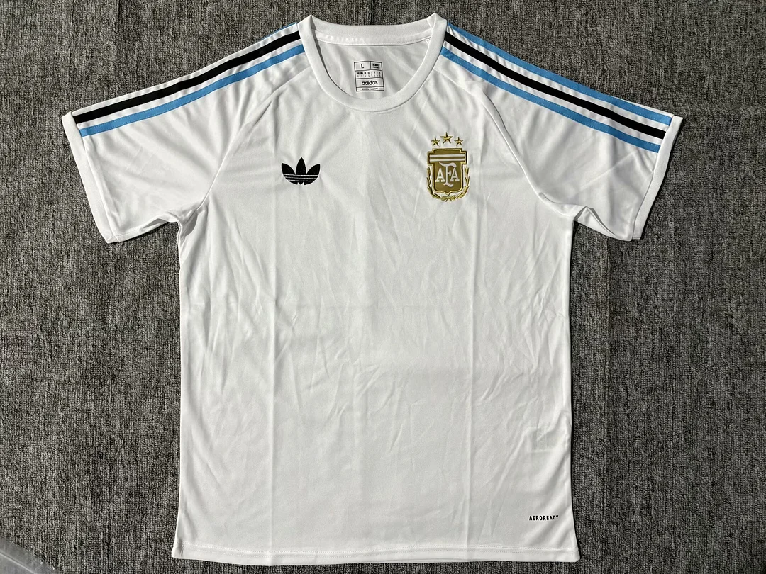 2025/26 Argentina Training Suit White Football Shirt