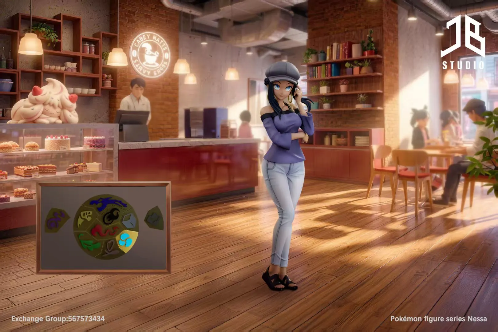 JB Studio - Nessa Pok&eacute;mon-